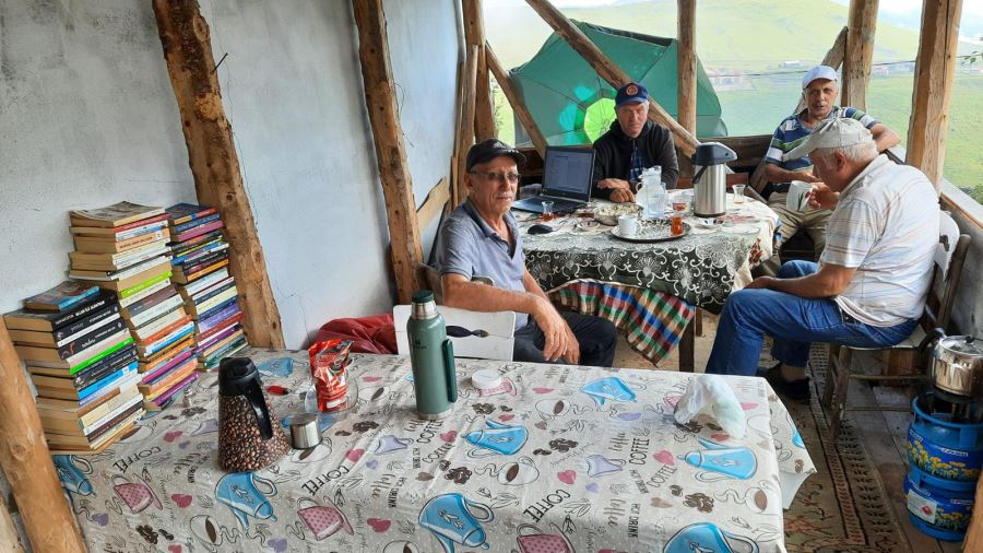 Rize’nin ilk yayla kütüphanesi hizmette