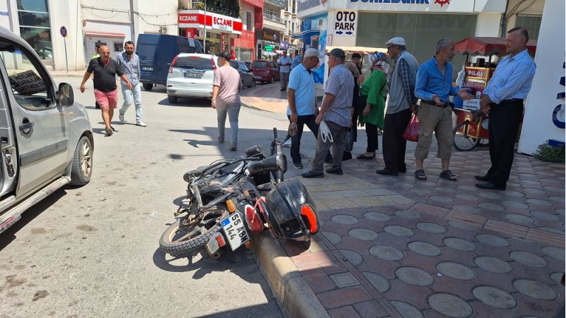 Samsun’da minibüsün çarptığı yaya hastaneye kaldırıldı