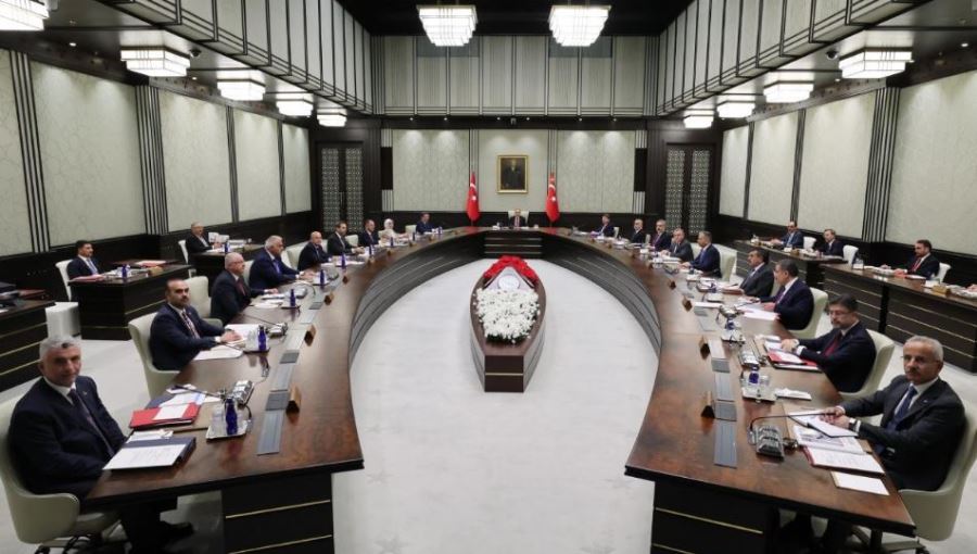 Kabine toplantısı başladı!