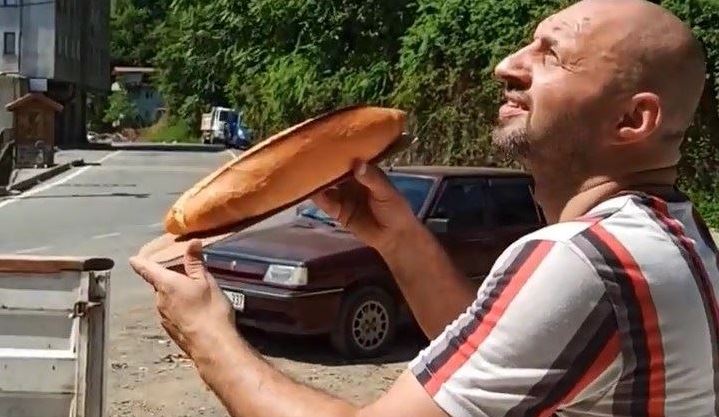 Rize’de bu sıcaklarda güneşte ekmek pişer mi ?
