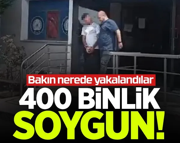 400 bin TL’lik ziynet eşyası çalan zanlılar bakın nerede yakalandı