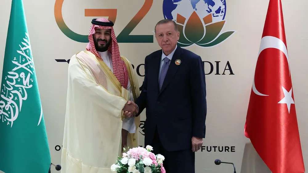 Cumhurbaşkanı Erdoğan, Suudi Arabistan Veliaht Prensi Muhammed bin Selman ile görüştü