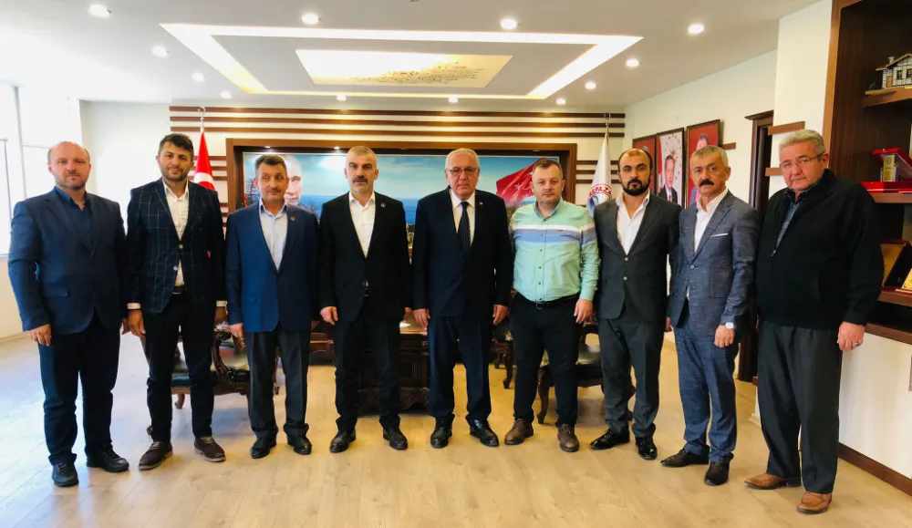 BBP Rize İl Başkanlığı, Derepazari Belediye Başkanını Ziyaret Etti