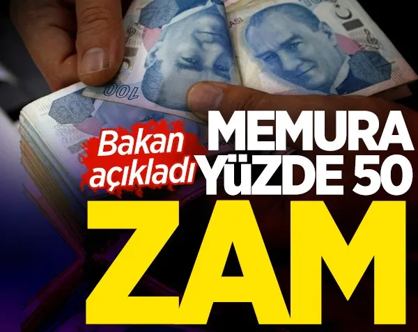 Memura yüzde 50 zam! Bakan Işıkhan açıkladı...