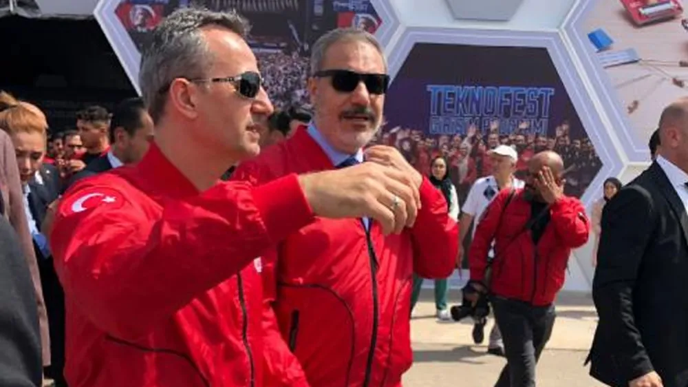 Dışişleri Bakanı Hakan Fidan TEKNOFEST ziyareti