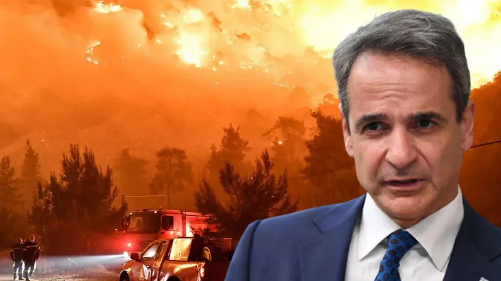 Miçotakis yangın felaketiyle ilgili göçmenleri ima etti