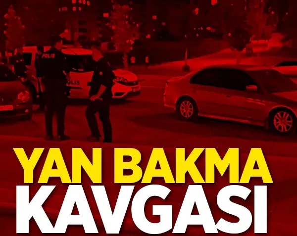 İki grup arasında yan bakma kavgası! 1