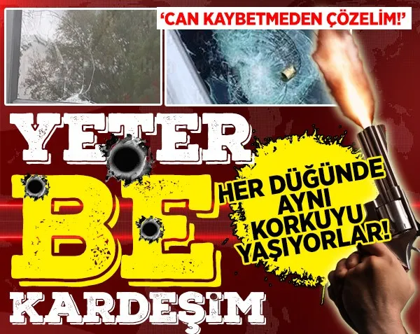 Her düğünde aynı korkuyu yaşıyorlar!