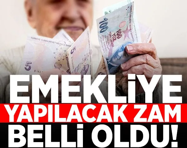 Emeklinin zam oranı belli oldu! En düşük maaş 10 bin lirayı geçecek...