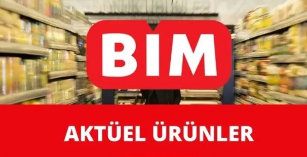 BİM AKTÜEL ÜRÜNLER: Bim