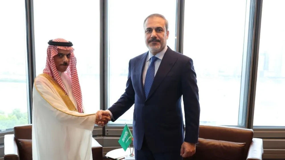 Fidan, Suudi Arabistanlı mevkidaşıyla görüştü 