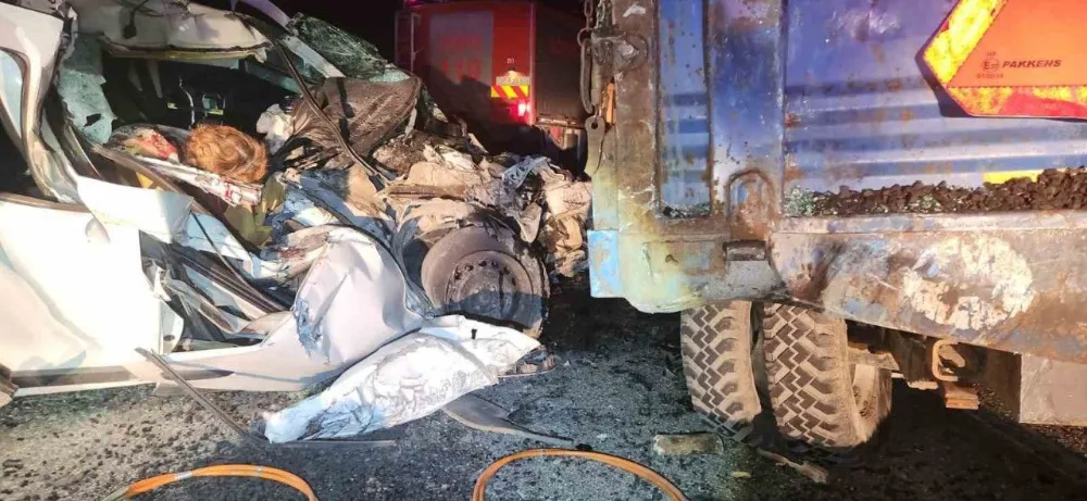 Karı Kocayı Kaza Ayırdı:  Trafik Kazası Sonucu Bir Kişi Hayatını Kaybetti