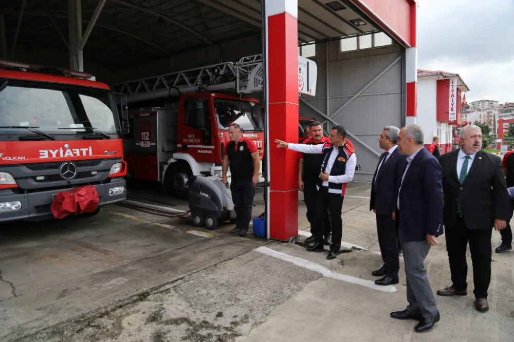 Rize İtfaiye Teşkilatı 309 Yaşında: Yangın, Trafik Kazaları ve Doğal Afetlere Hazır