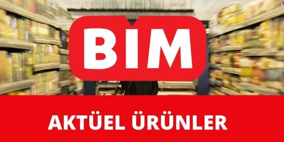 BİM AKTÜEL ÜRÜNLER KATALOĞU