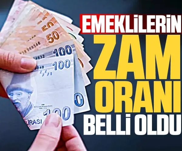 Emeklilerin zam oranı belli oldu!
