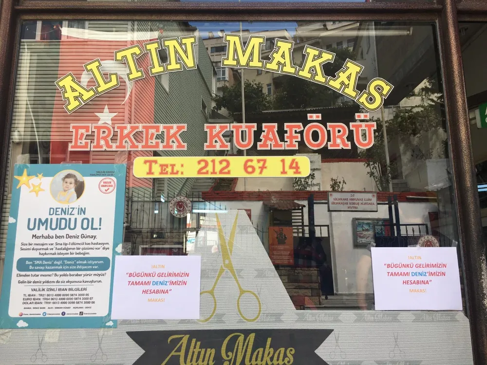 Altın Makas Kuaförü, SMA Tip-1 Hastası Deniz Bebek