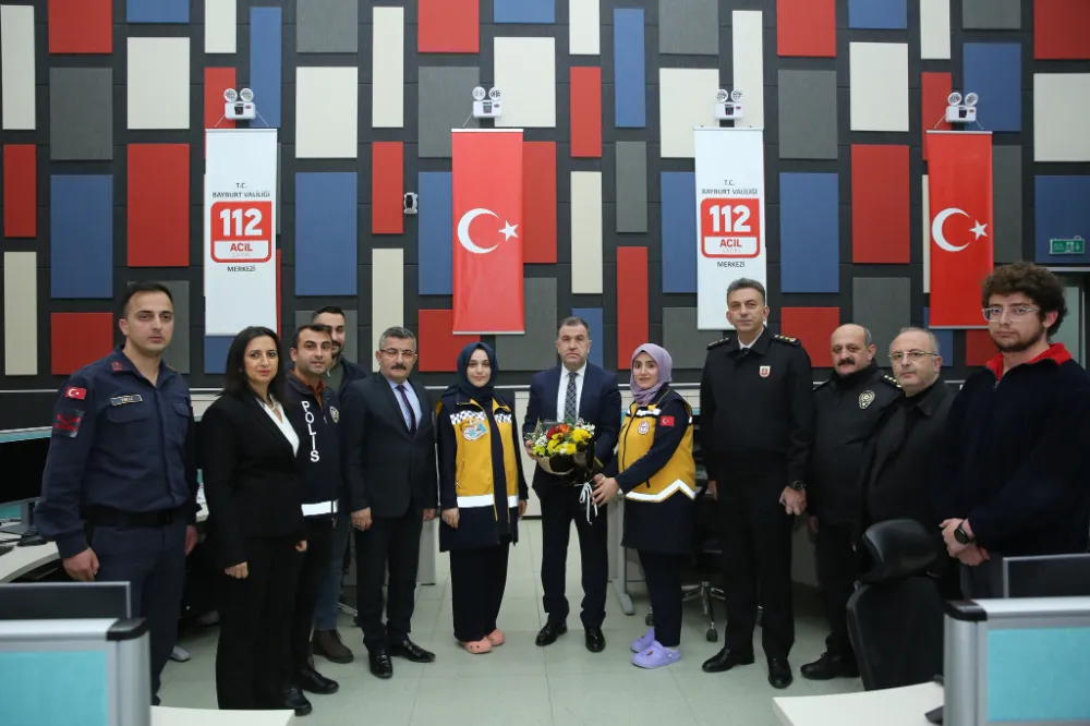 Vali Eldivan, Emniyet, Jandarma ve Sağlık Personelini Yeni Yılda Ziyaret Etti