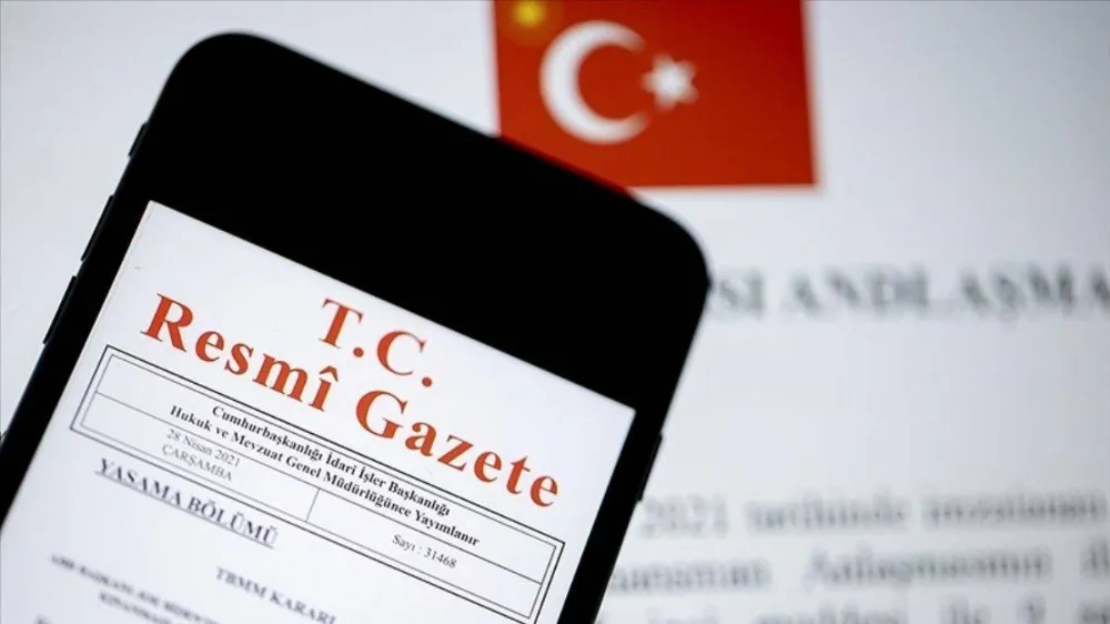 Cumhurbaşkanlığı ve TBMM kararları Resmi Gazete