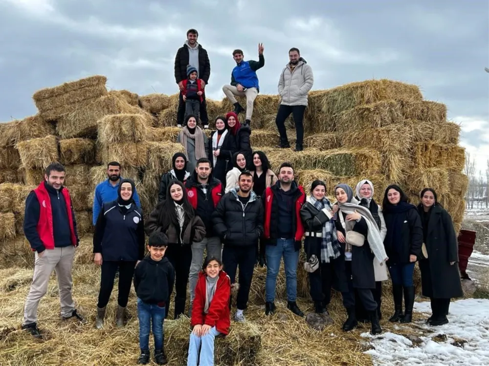 Erzurum Gençlik Merkezi, köy hayatını merak eden gençlere deneyim yaşattı