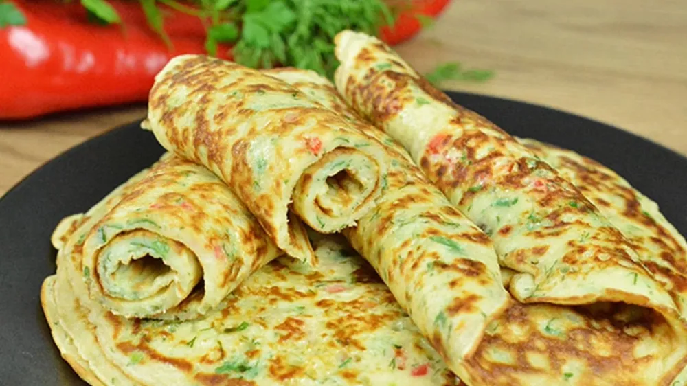 Bu lezzete bayılacaksınız: Börek tadında Peynirli Krep tarifi