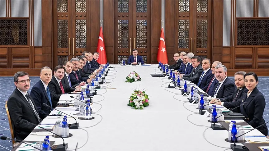 Ekonomi Koordinasyon Kurulu Cumhurbaşkanı Yardımcısı Yılmaz başkanlığında toplandı