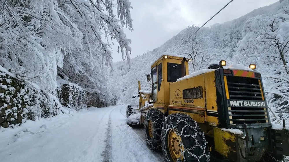 Rize’de 29 köy yolu ulaşıma kapandı