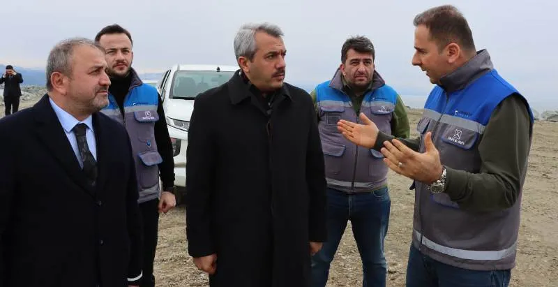 Vali Baydaş, Lojistik Limandaki Çalışmaları İnceledi