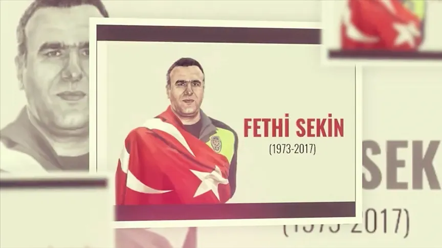 İçişleri Bakanı Yerlikaya, şehit polis Fethi Sekin
