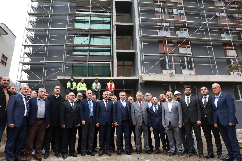 Gençlik ve Spor Bakanı Osman Aşkın Bak Rize’de İncelemelerde Bulundu