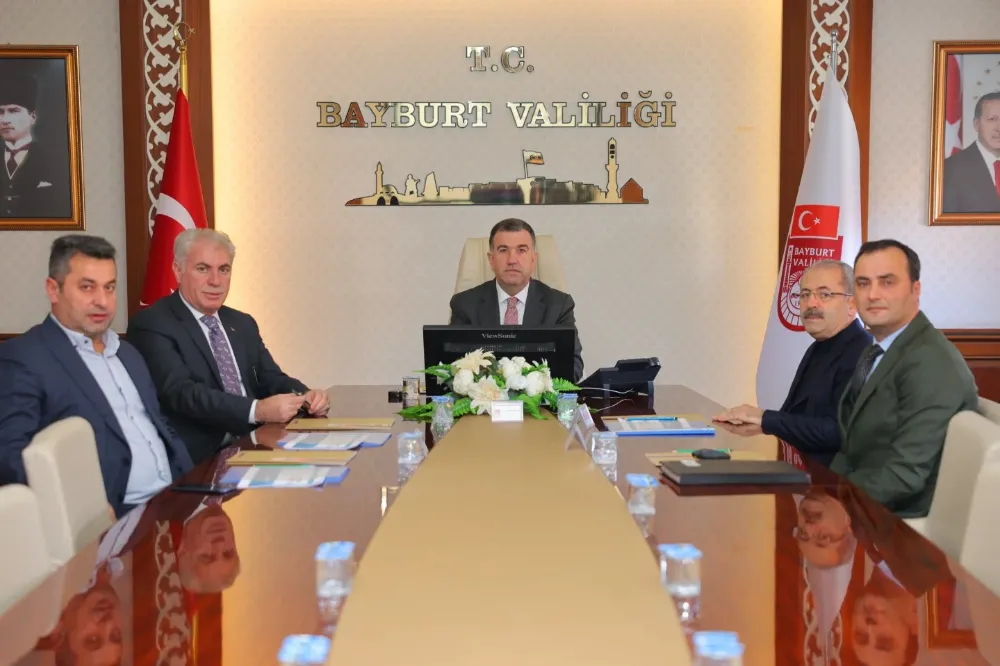 Bayburt Doğaltaş Fabrikasının Aylık Yönetim Kurulu Toplantısı Gerçekleşti