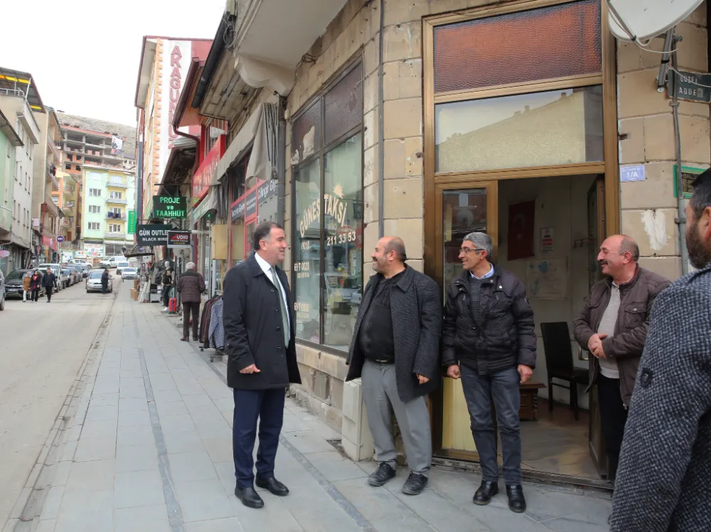 Vali Eldivan, Esnaf Ziyaretlerine Devam Ediyor