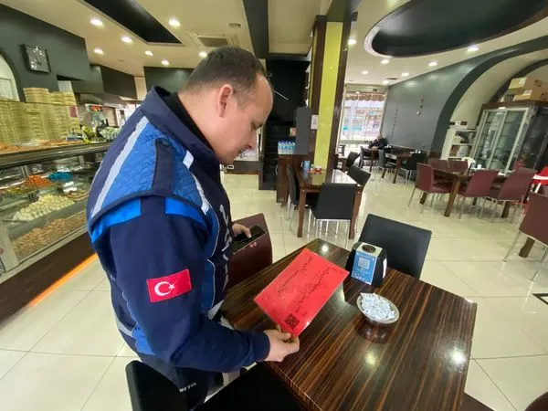 Zabıta Ekipleri Kafe ve Lokantalarda Fiyat Etiketi Denetimi Yaptı...