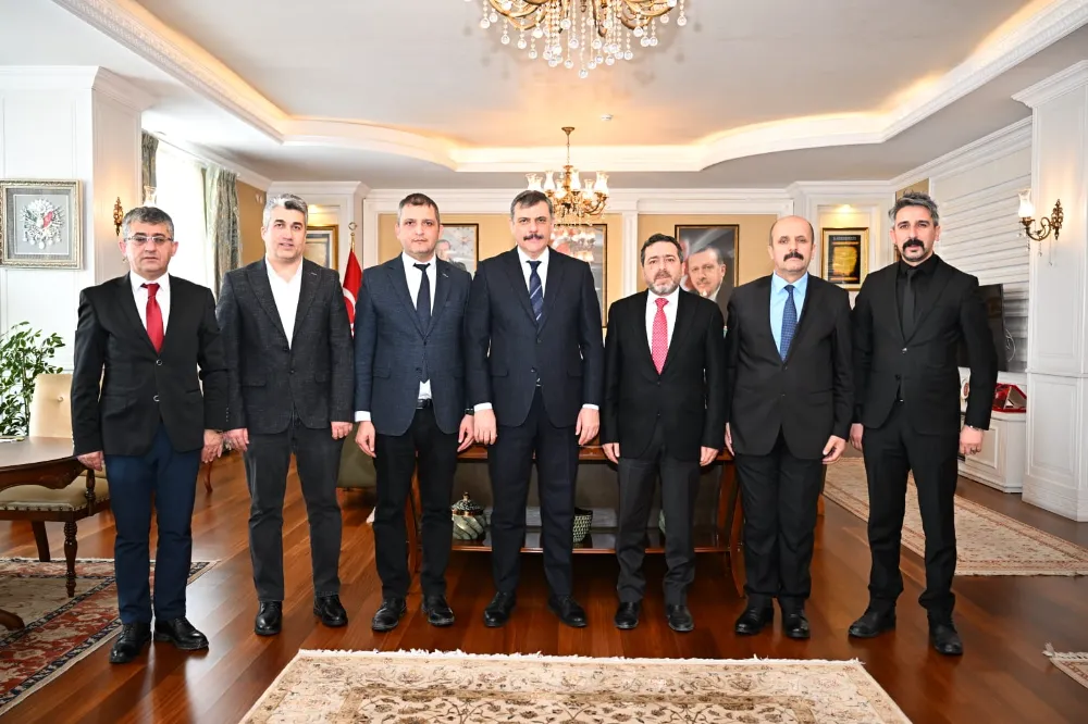 Erzurum Valisi Mustafa Çiftçi, TÜRKAV Erzurum Şubesi Yetkililerini Kabul Etti