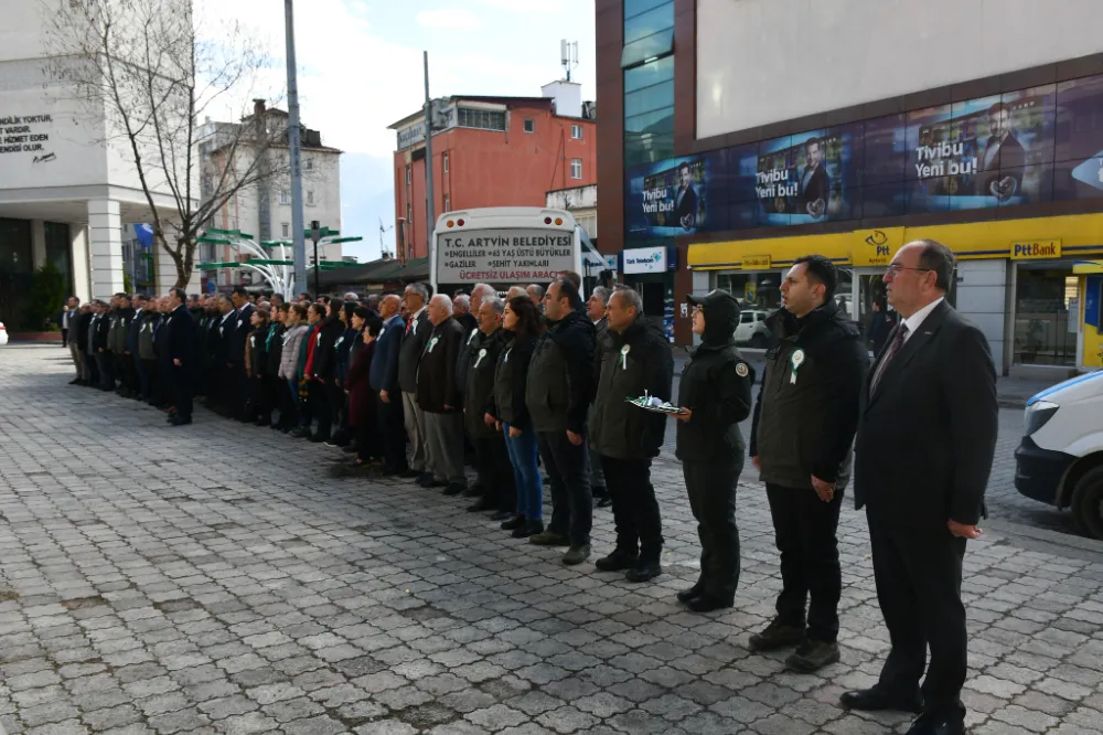 Artvin Belediye Başkanı Demirhan Elçin, Orman Haftası Etkinliklerine Destek Verdi