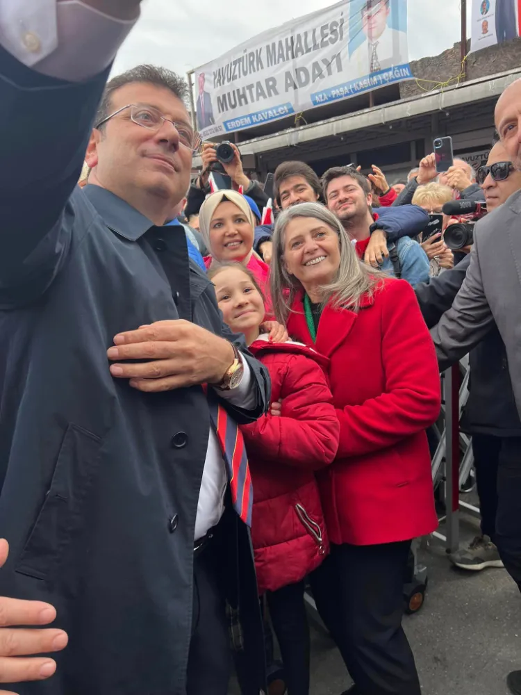 Ekrem İmamoğlu ve Sinem Dedetaş Üsküdar