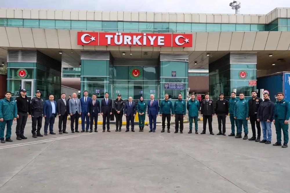 Cengiz Ünsal, Ramazan Bayramı Ziyaretleri Kapsamında Sarp Sınır Kapısı