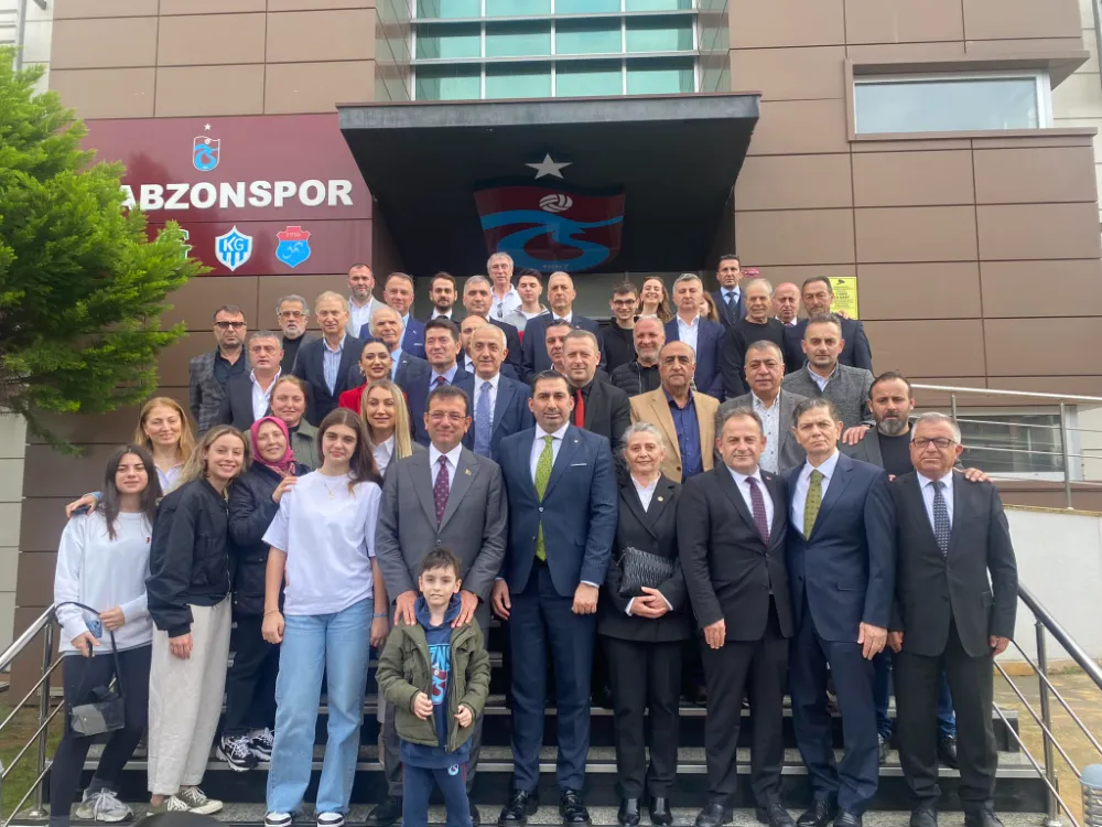 Ekrem İmamoğlu ve Heyeti Trabzonspor