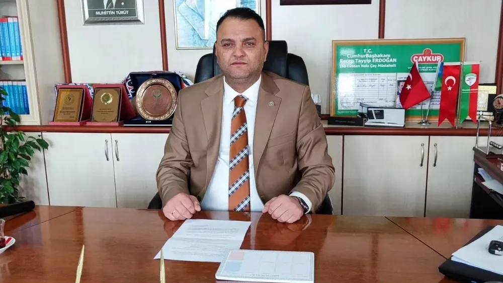 Rize Ziraat Odası Başkanı Bünyamin Arslan