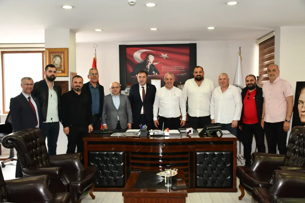 Artvin Belediye Başkanı Bilgehan Erdem, ARTSO Yönetimi Tarafından Ziyaret Edildi