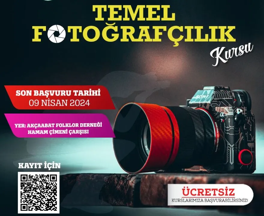 Temel Fotoğrafçılık Kursu