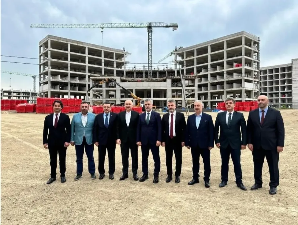 Trabzon Şehir Hastanesi İnşaatı İncelendi: Tamamlanma Sürecine Yaklaşılıyor