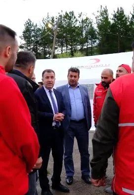 Bayburt Valisi Eldivan, Aslan Dağı Vilayet Ormanı
