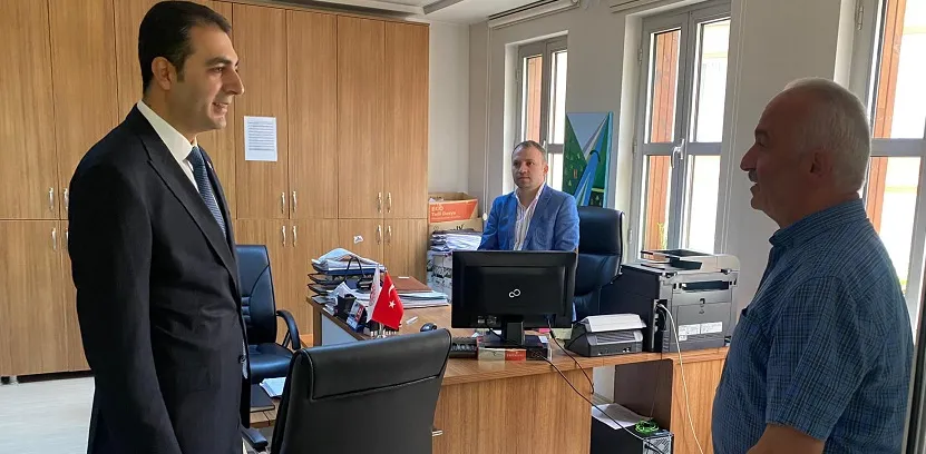 Yeni Kaymakamdan Kurumlara Ziyaret