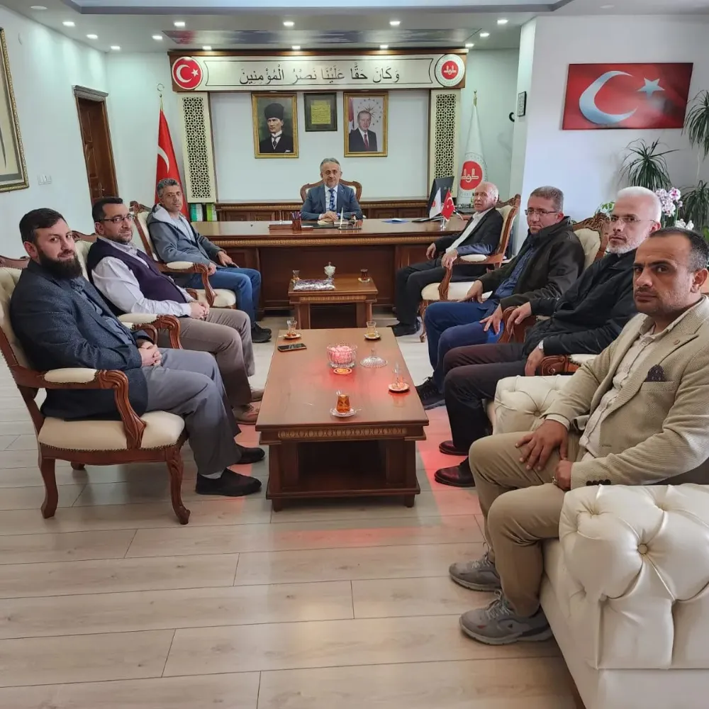 Bayburt Üniversitesi İlahiyat Fakültesi Dekanı Yaylalı, İl Müftüsü Danacı’ya Ziyaret Etti