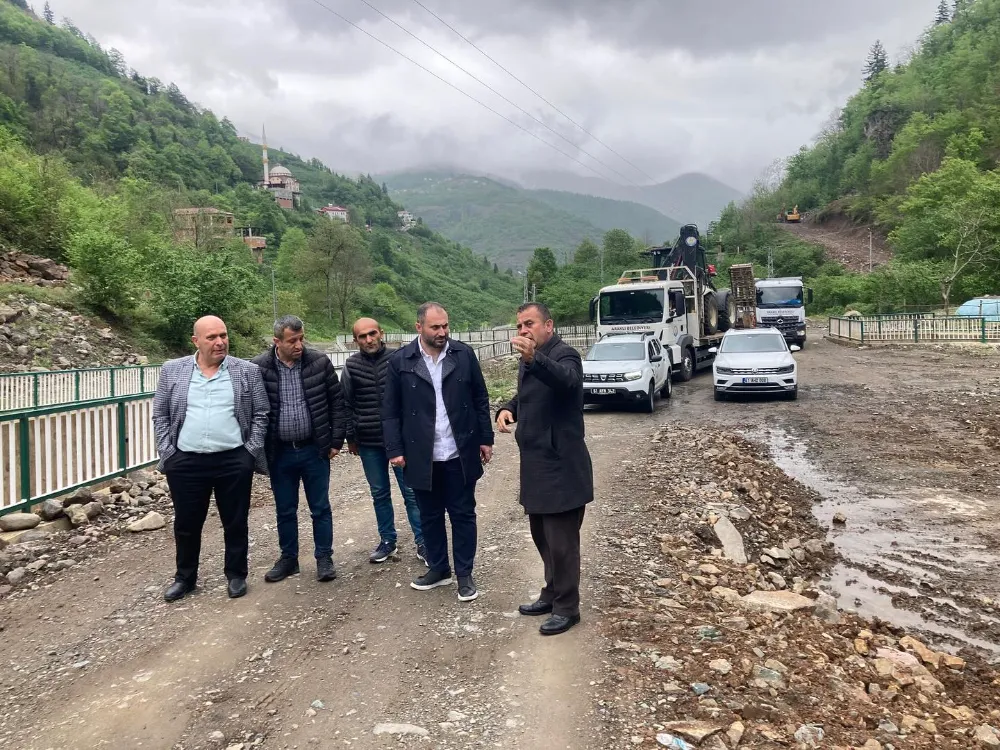 Heyelana Anında Müdahale: Araklı Belediyesi Görevde!