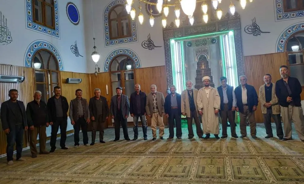 Bayburt İl Müftüsü Vekili Abdullah Aksoy ve İlçe Müftüsü Adem Şeker