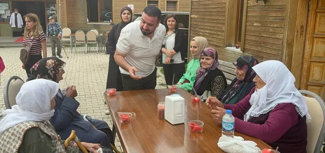 ŞAVŞAT TA BAYRAMLAŞMA TÖRENİ YAPILDI