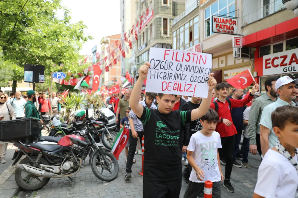 Akçaabat Halkı, Gazze İçin Tek Yürek Oldu: İsrail