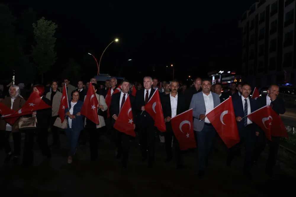 Bayburt’ta 15 Temmuz Demokrasi ve Milli Birlik Günü Coşkuyla Kutlandı