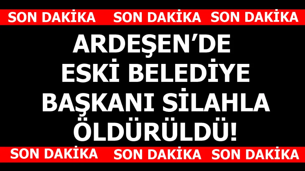 Tunca Eski Belediye Başkanı Aytemiz öldürüldü!
